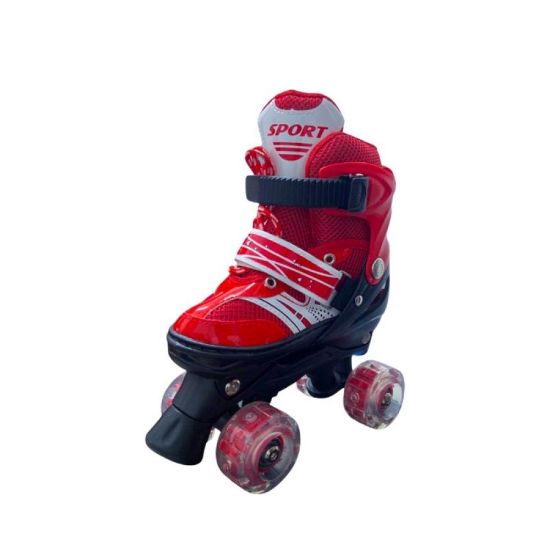 صورة حذاء تزلج رباعي للأطفال مقاس متعدل